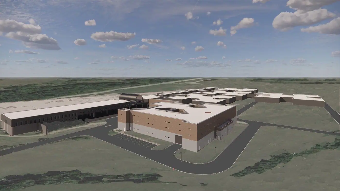 COLLIN COUNTY ADULT DETENTION FACILITY MASTER PLAN, RENOVATION and PHASE 1 ADDITION — view 2
