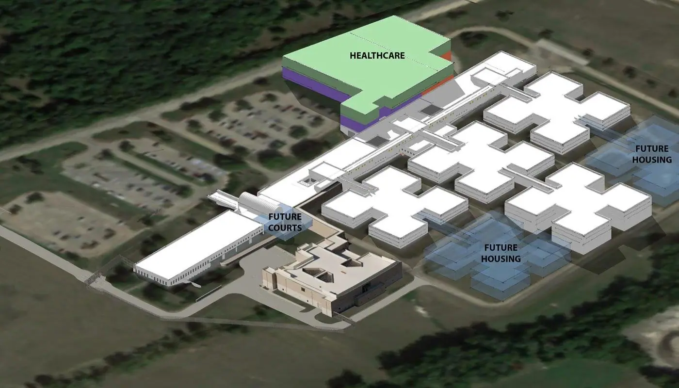 Collin County Adult Detention Facility Phase 2 Addition — view 2