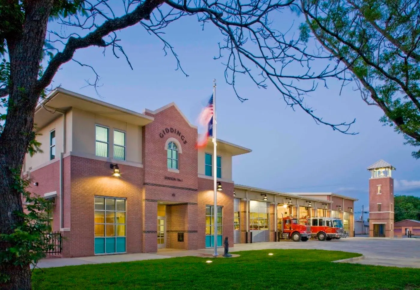 Giddings Volunteer Fire Department Station No. 1 — view 3