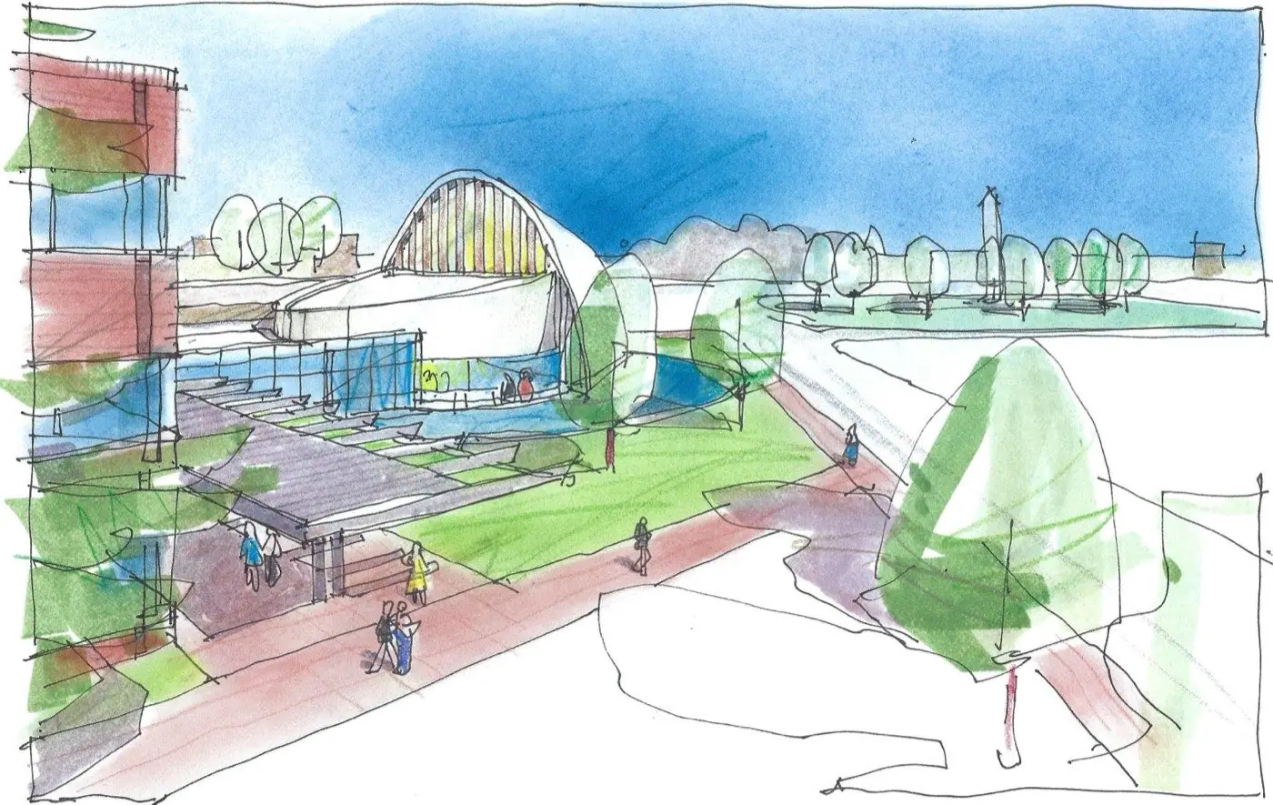 McKinney City Hall Study and Masterplan — view 2