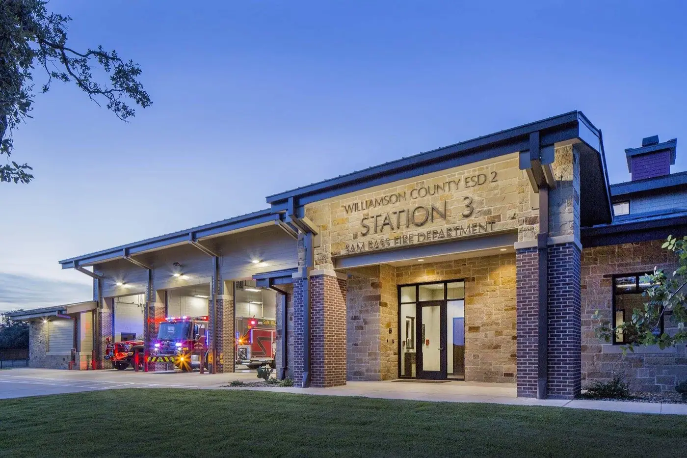 Williamson County ESD 2 Fire Station No. 3 — view 2